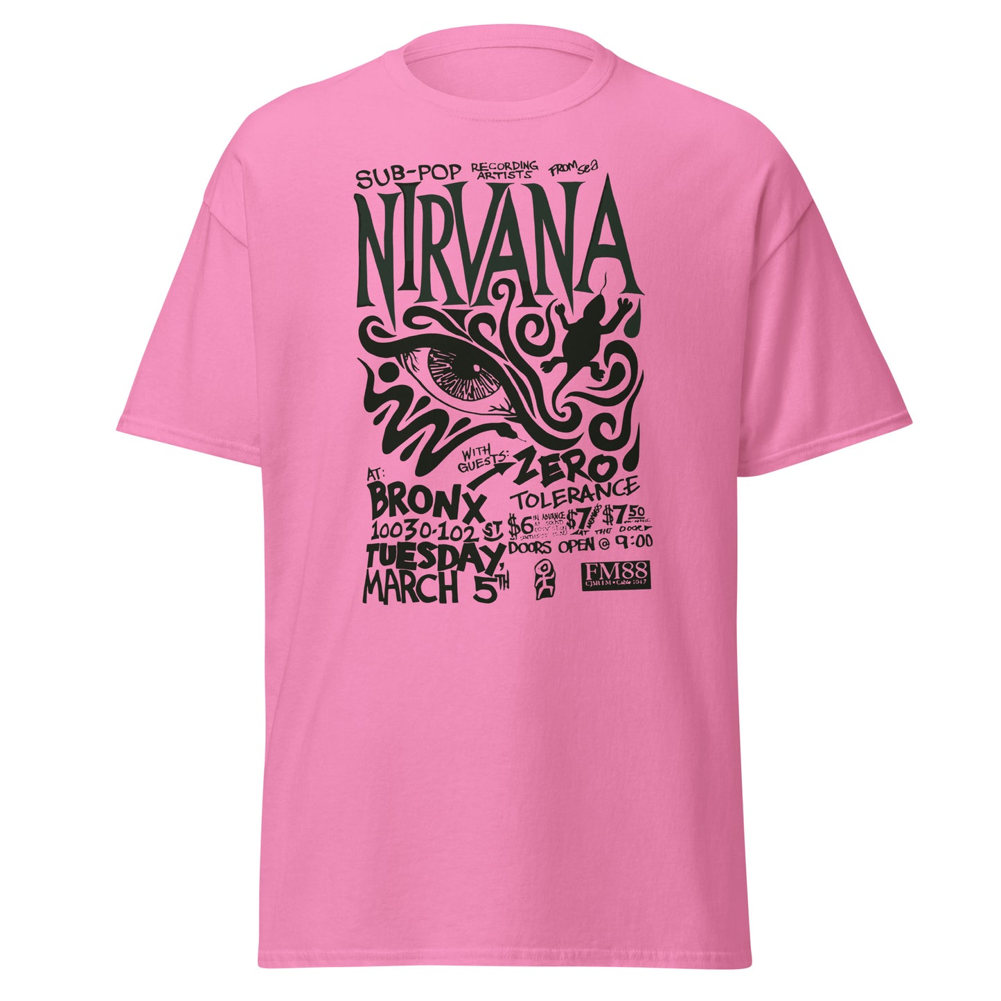 Nirvana Gig Poster