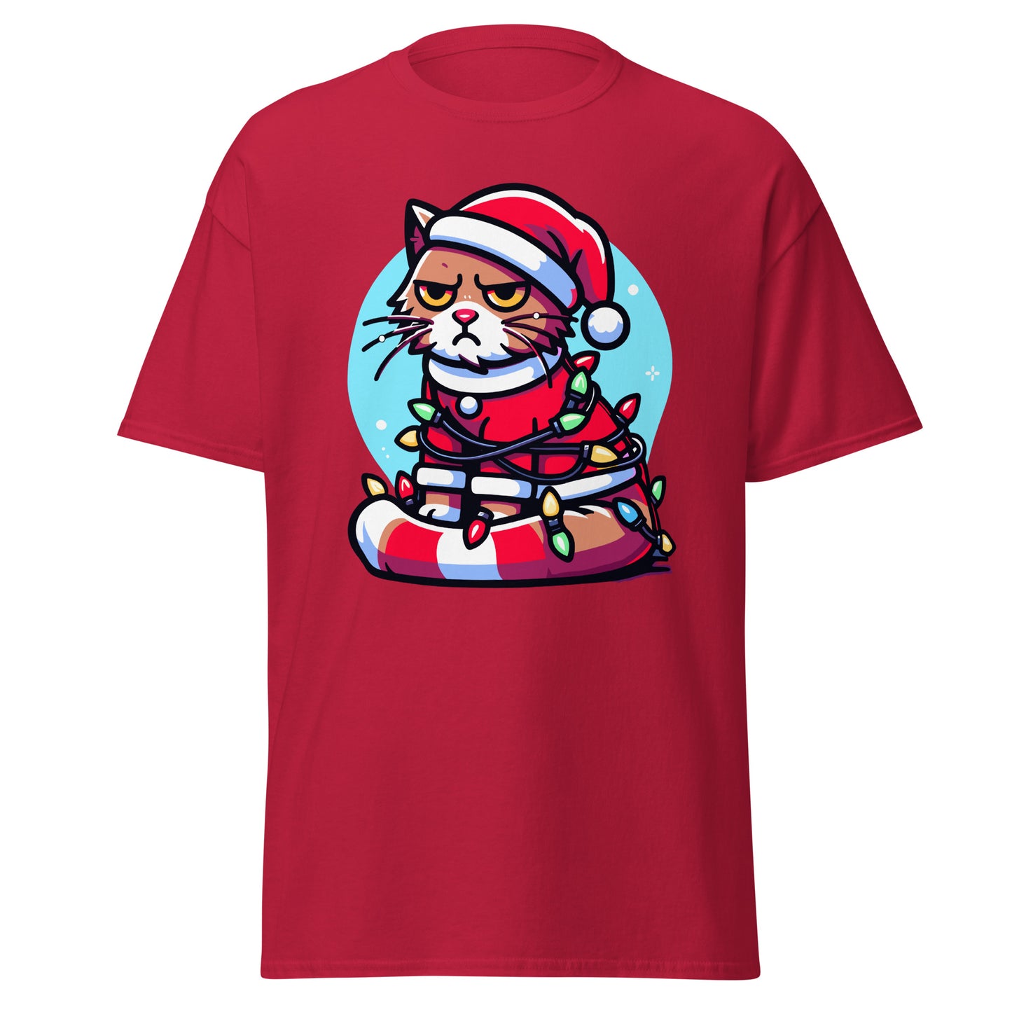 Grumpy Xmas Cat