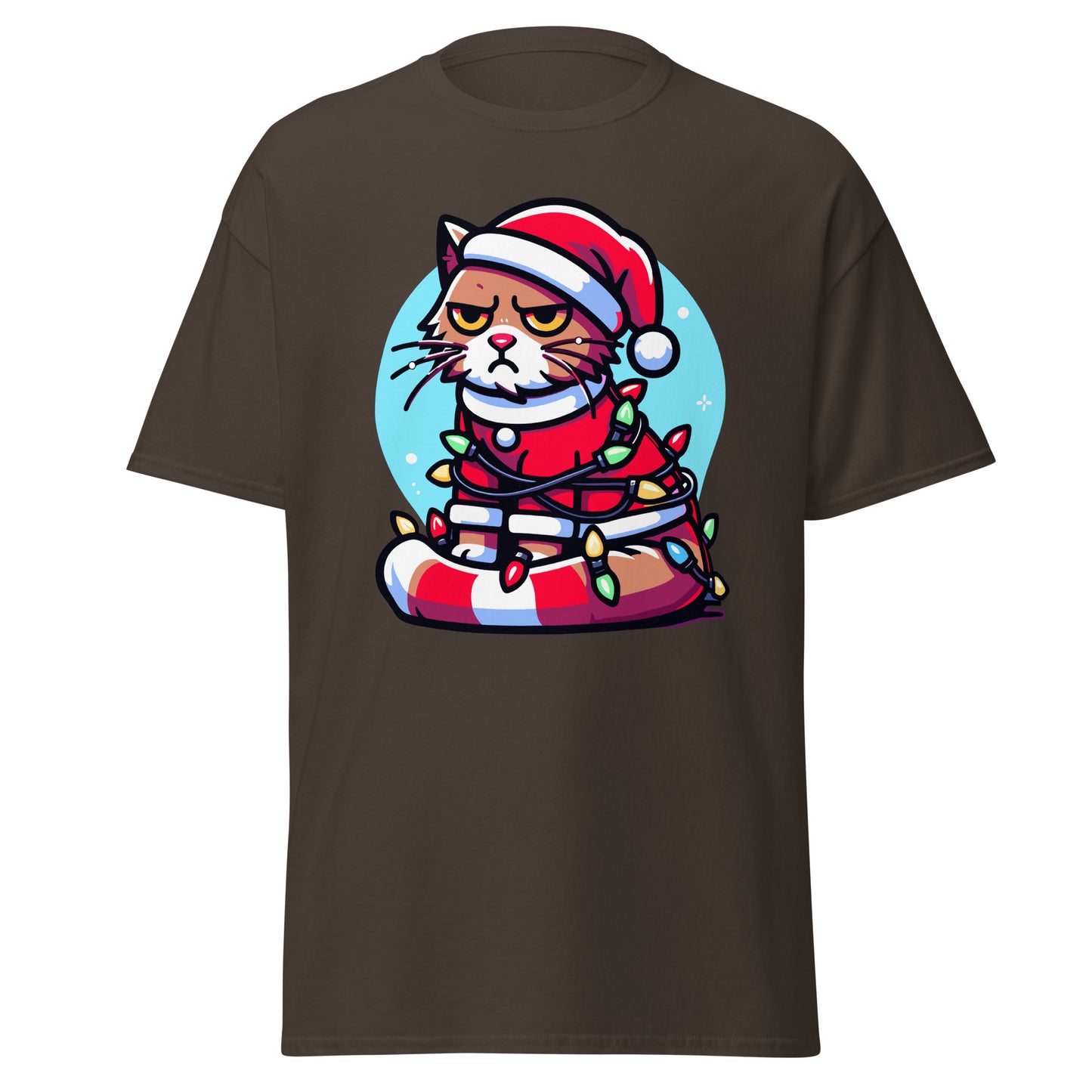 Grumpy Xmas Cat