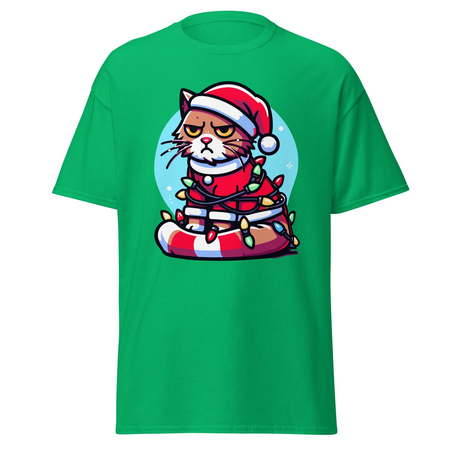 Grumpy Xmas Cat