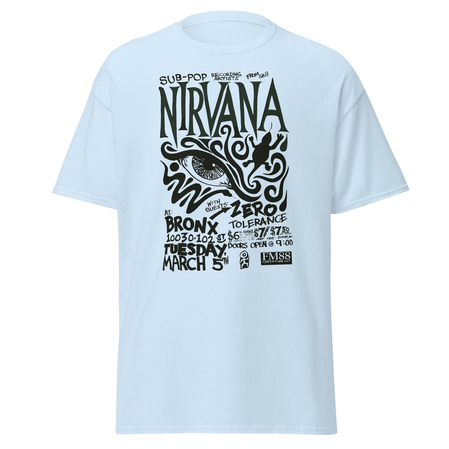 Nirvana Gig Poster
