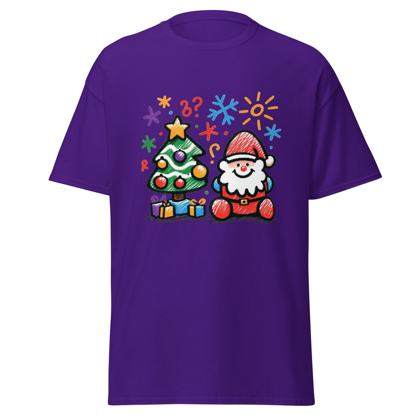 Crayon Santa