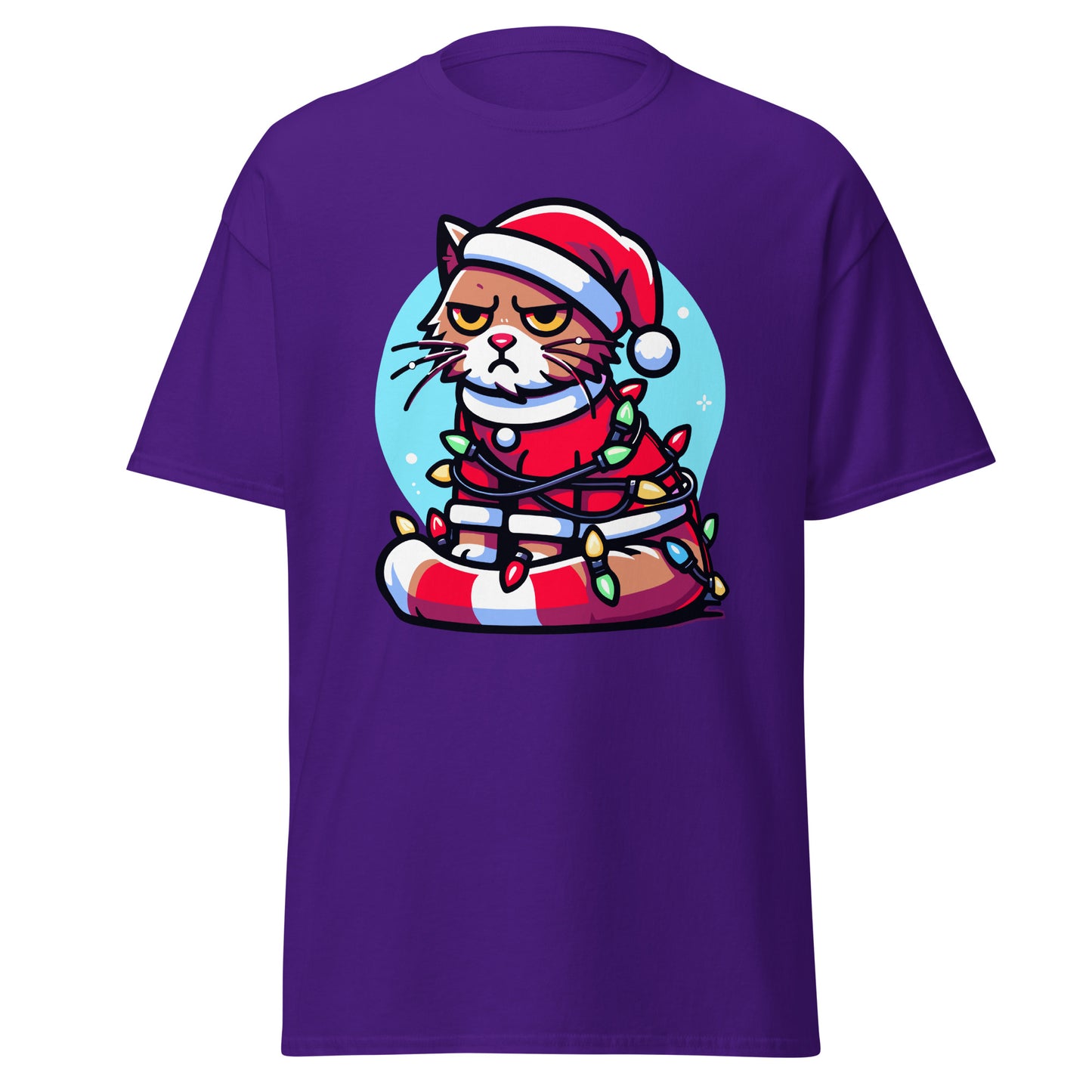 Grumpy Xmas Cat