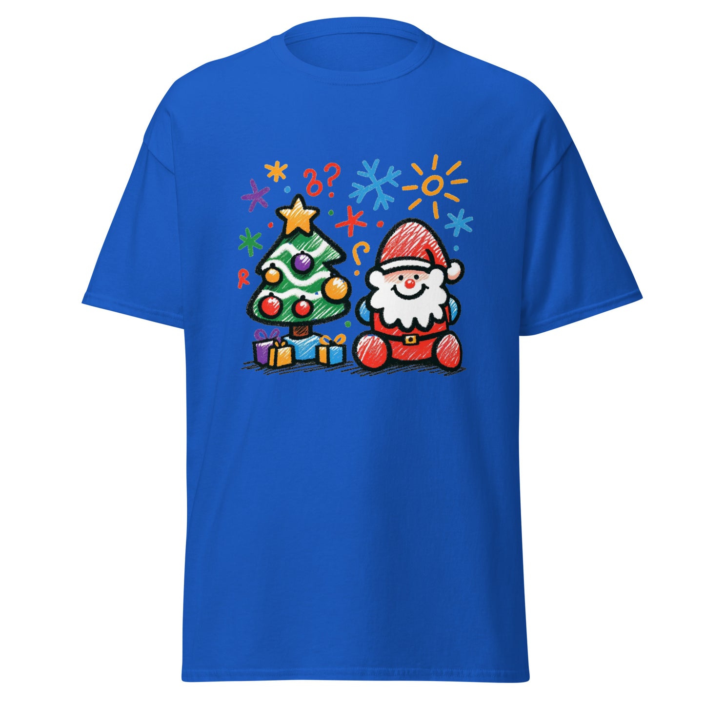Crayon Santa