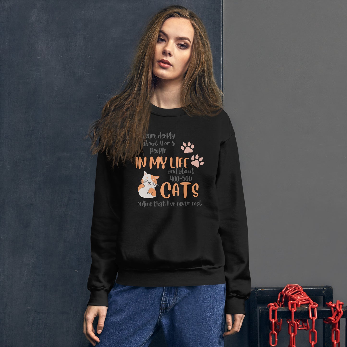 Cat Lover's Sweatshirt