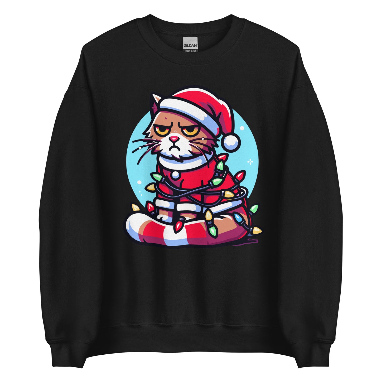 Grumpy Xmas Cat Sweatshirt