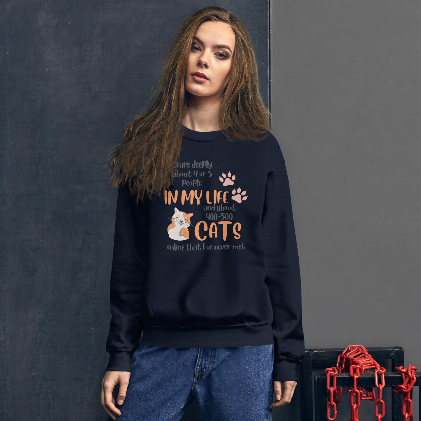 Cat Lover's Sweatshirt