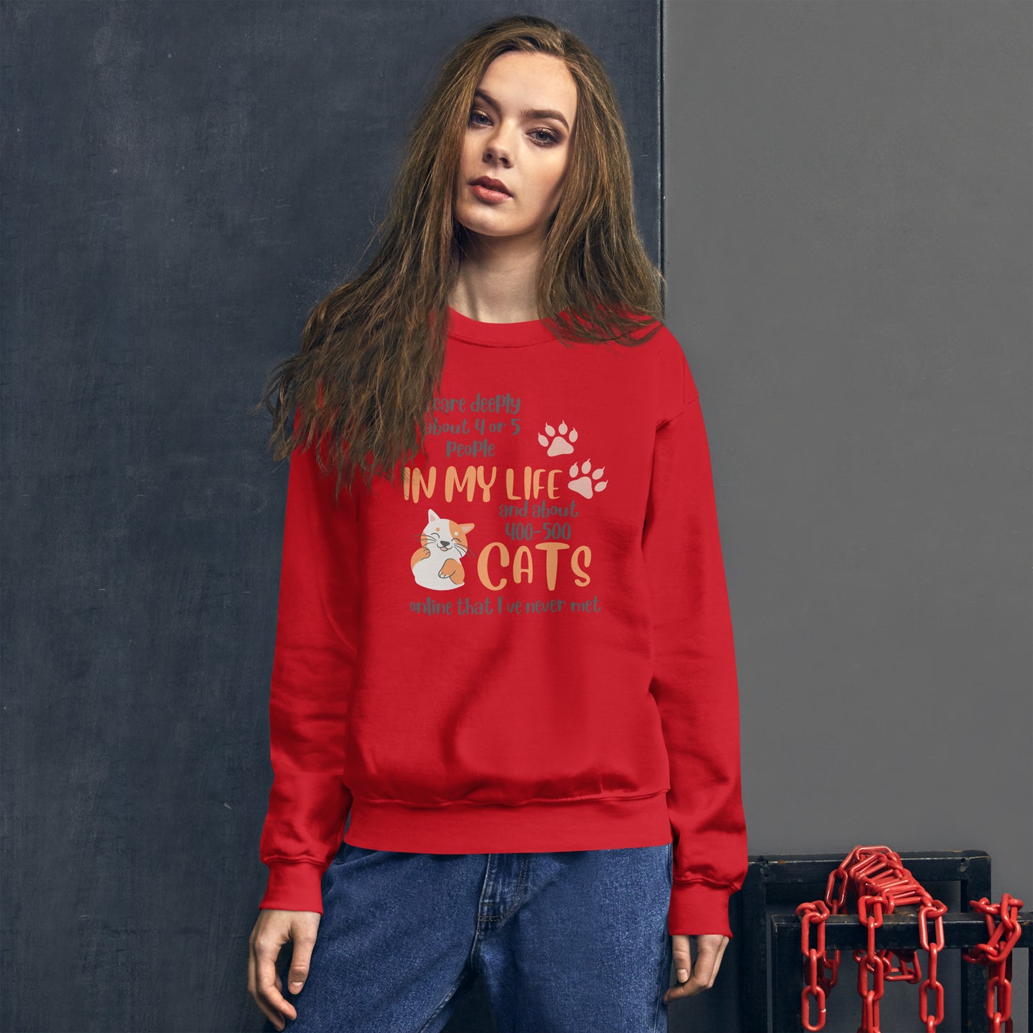 Cat Lover's Sweatshirt
