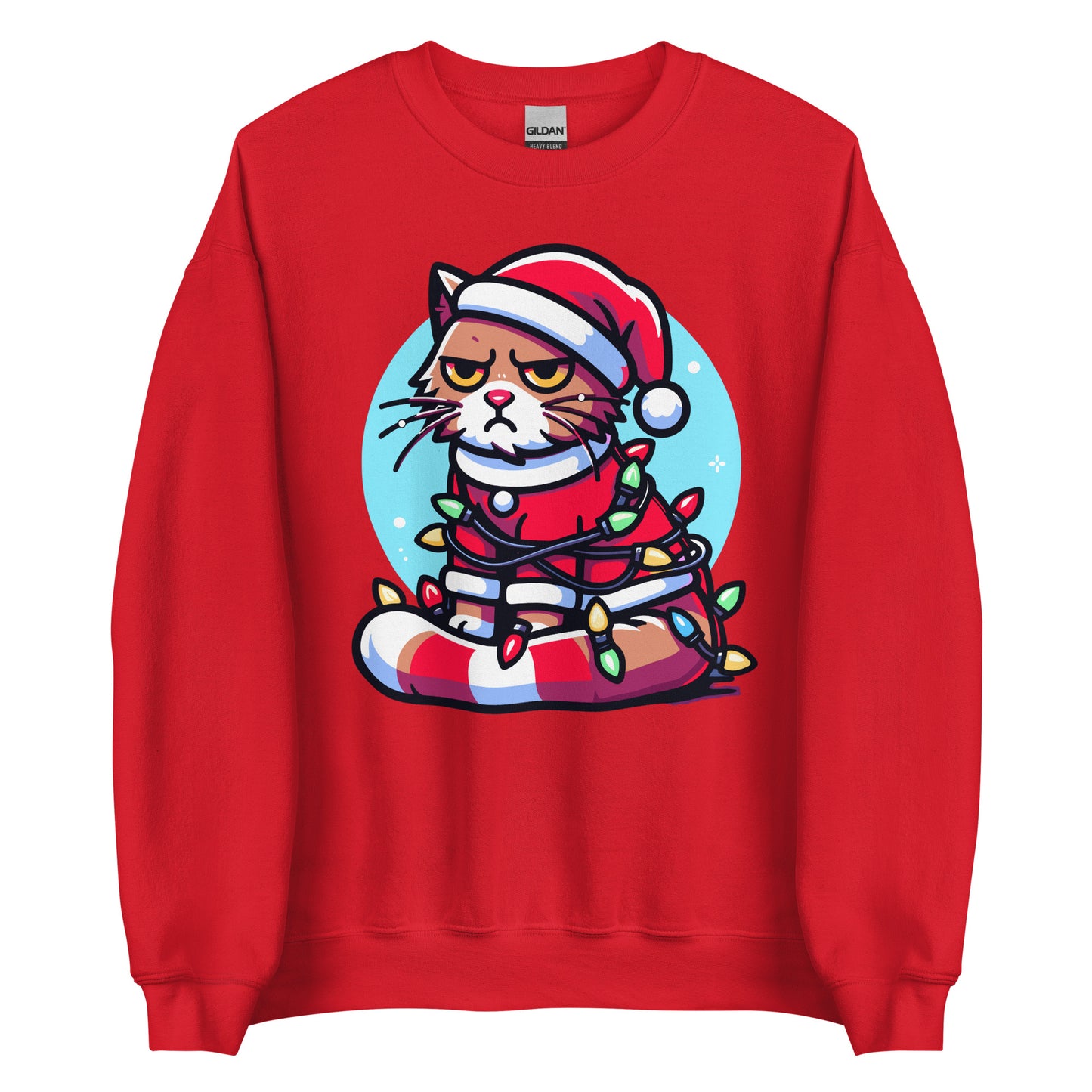 Grumpy Xmas Cat Sweatshirt
