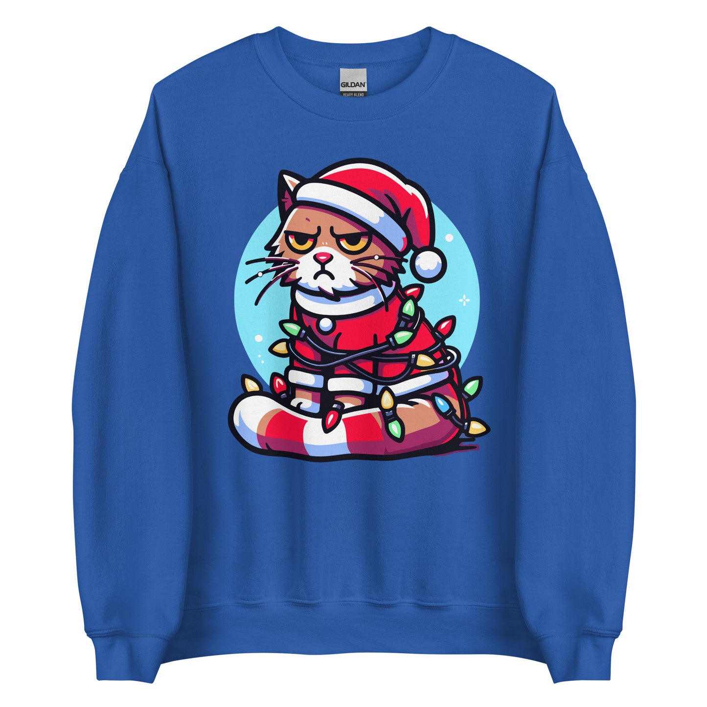 Grumpy Xmas Cat Sweatshirt
