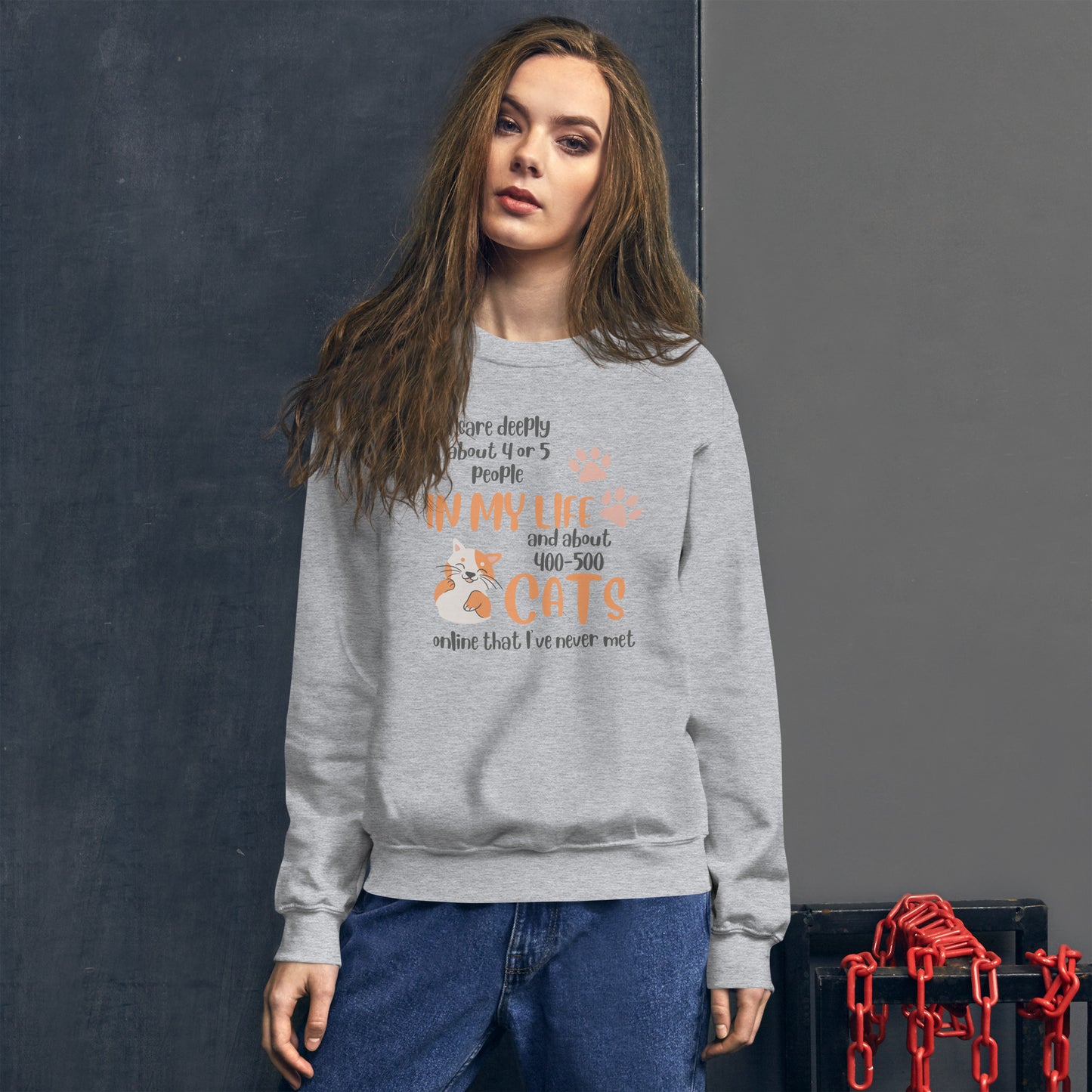 Cat Lover's Sweatshirt