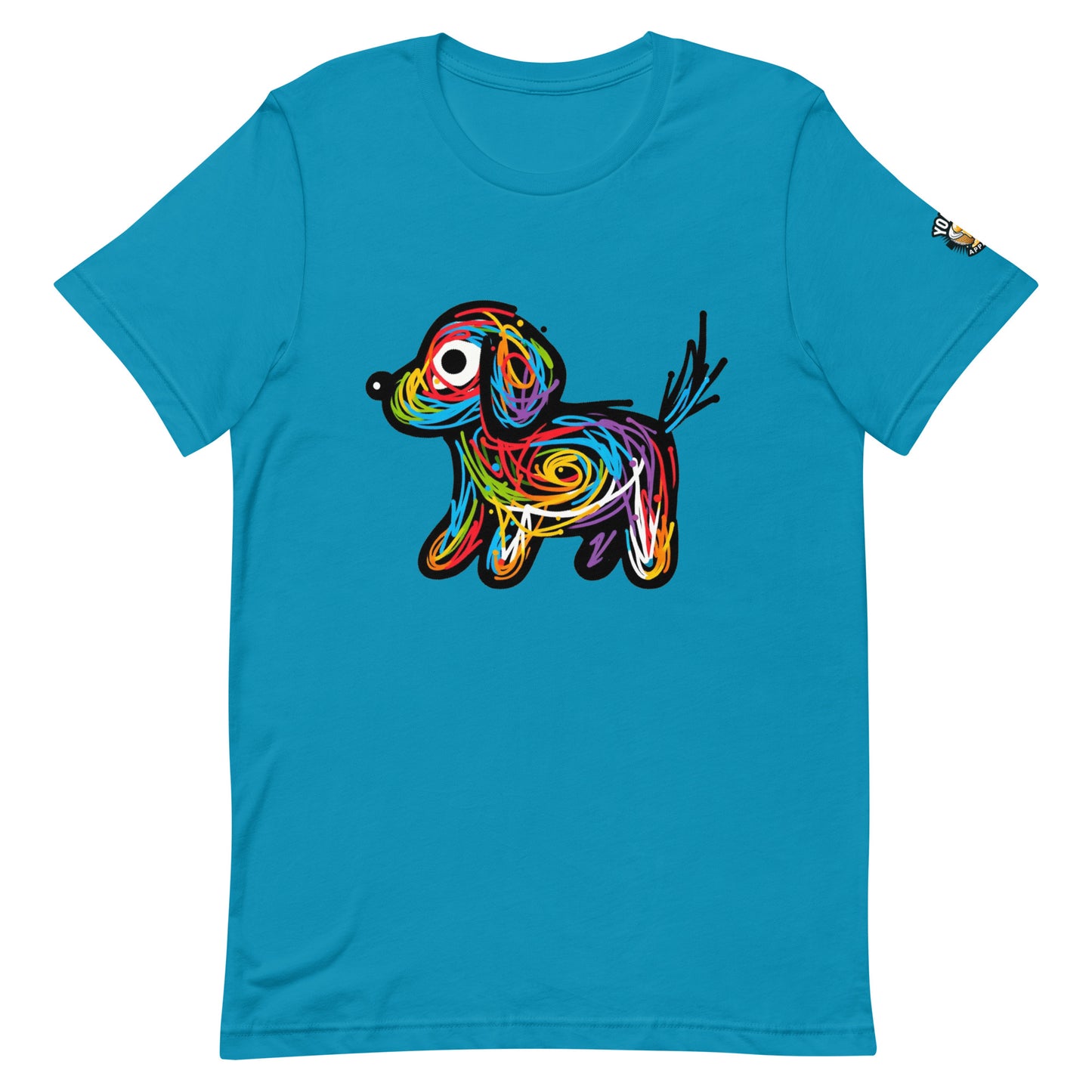 Scribbles - Dog T-shirt