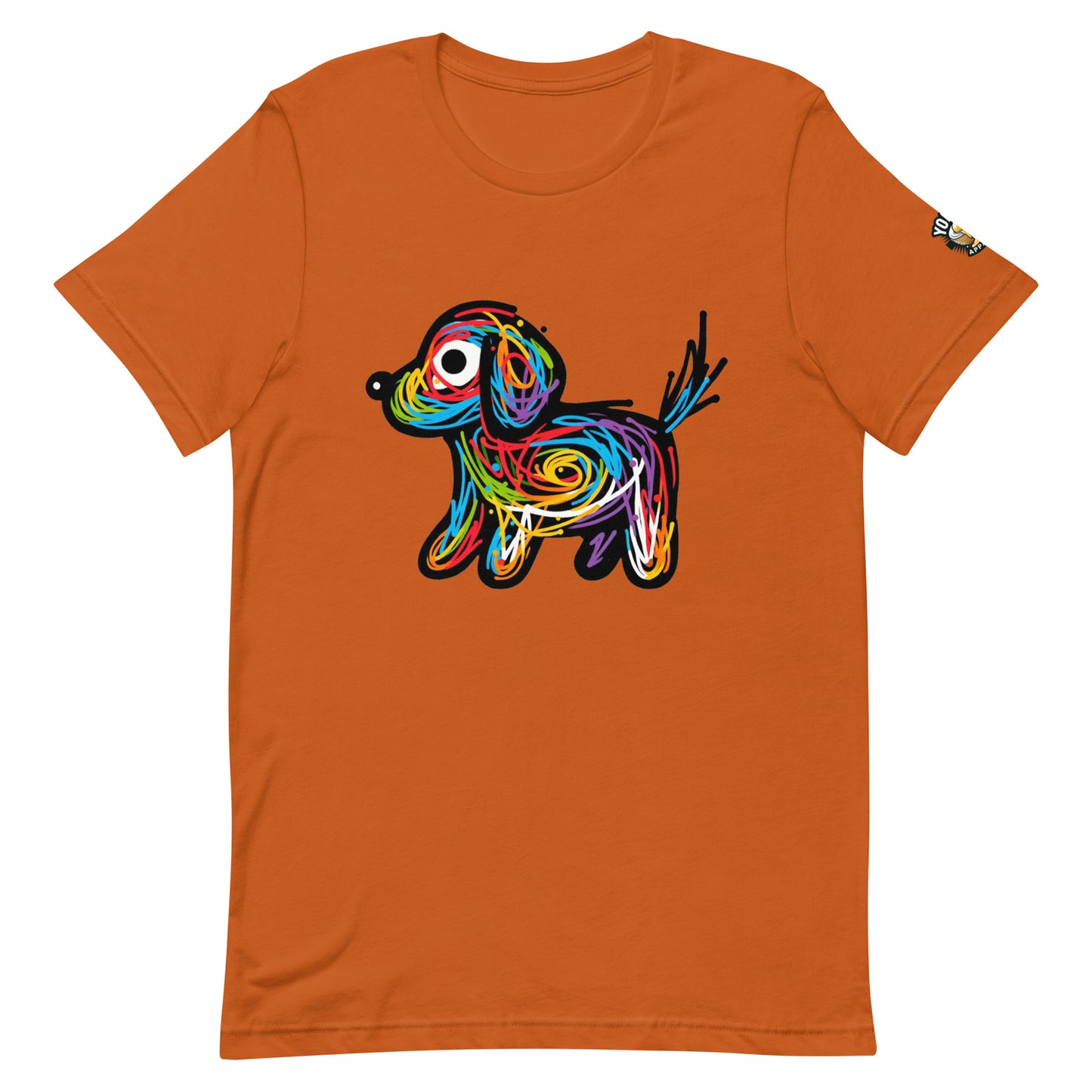 Scribbles - Dog T-shirt