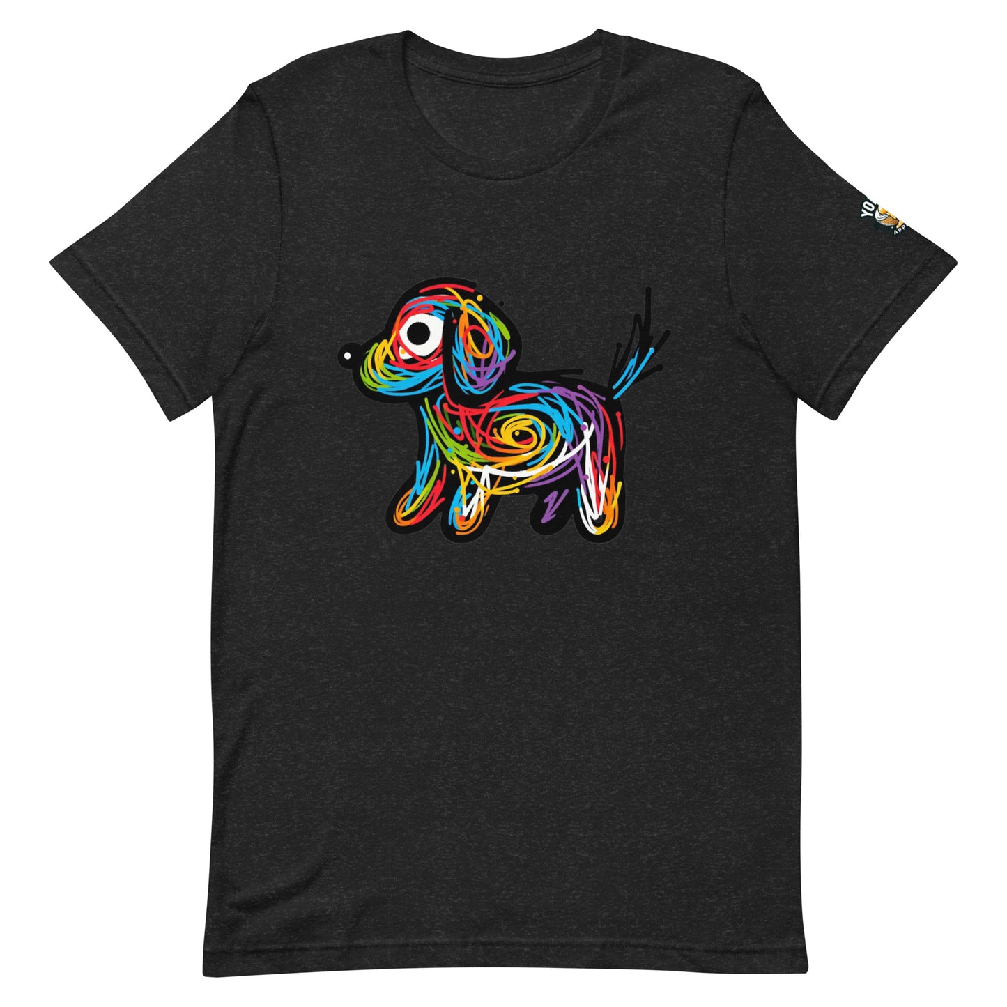 Scribbles - Dog T-shirt