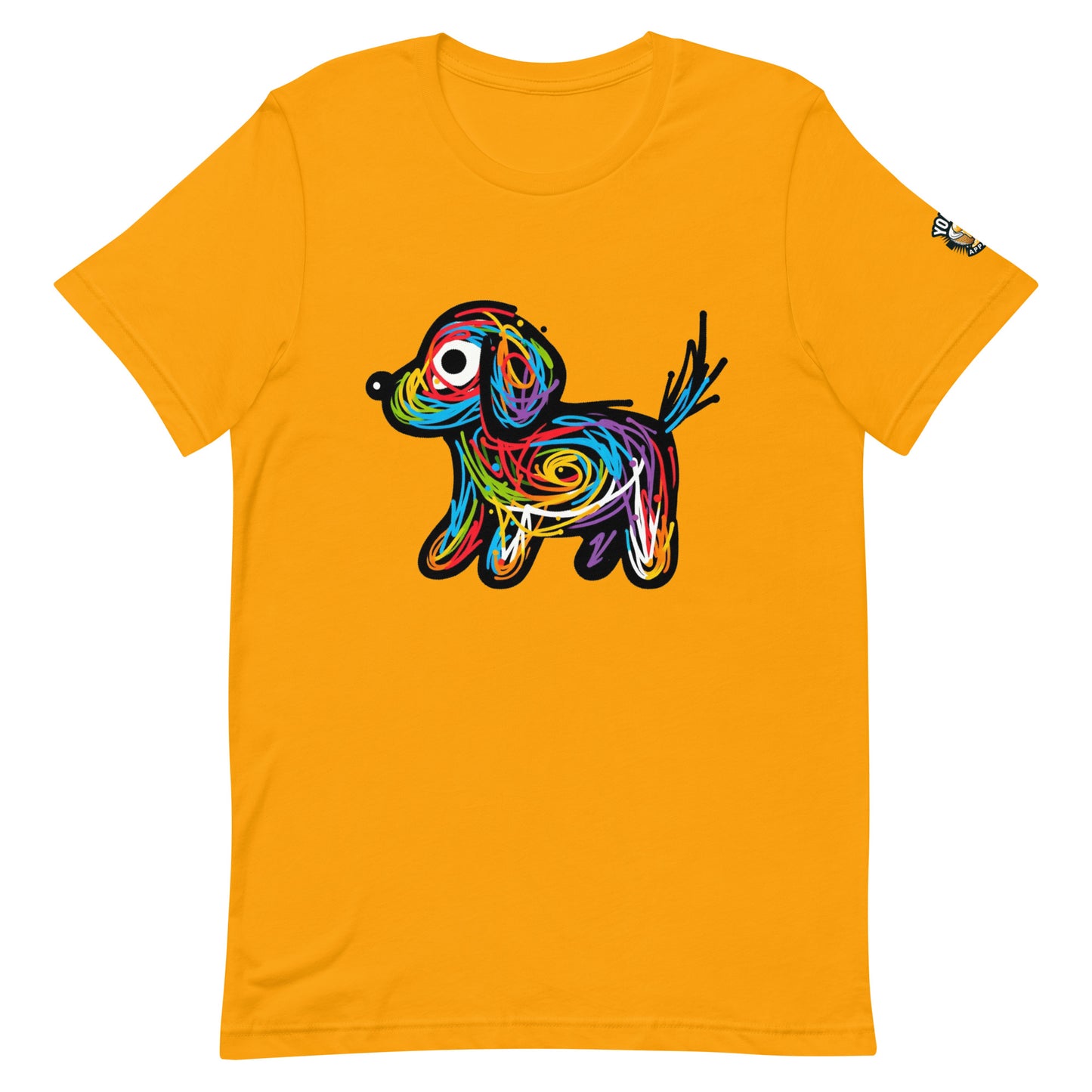 Scribbles - Dog T-shirt