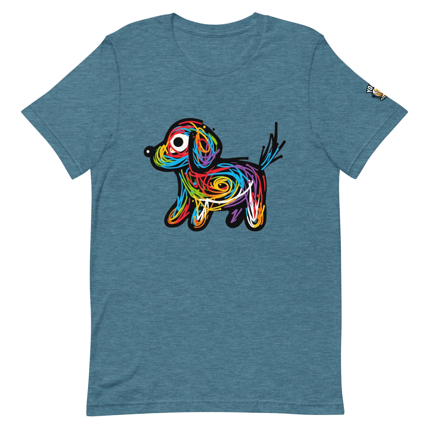 Scribbles - Dog T-shirt