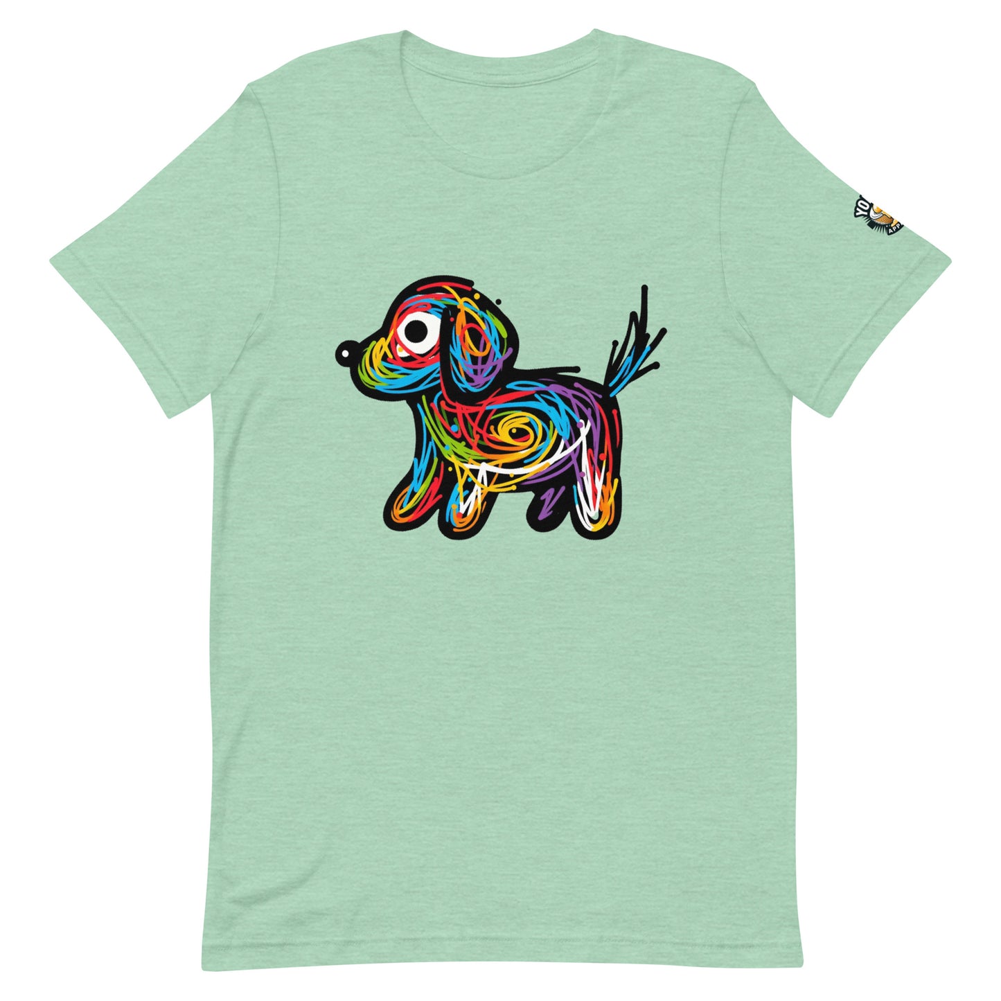 Scribbles - Dog T-shirt