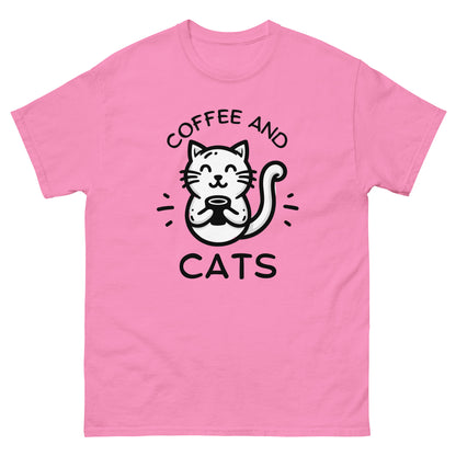 Azalea Coffee & Cats T-Shirt, front view