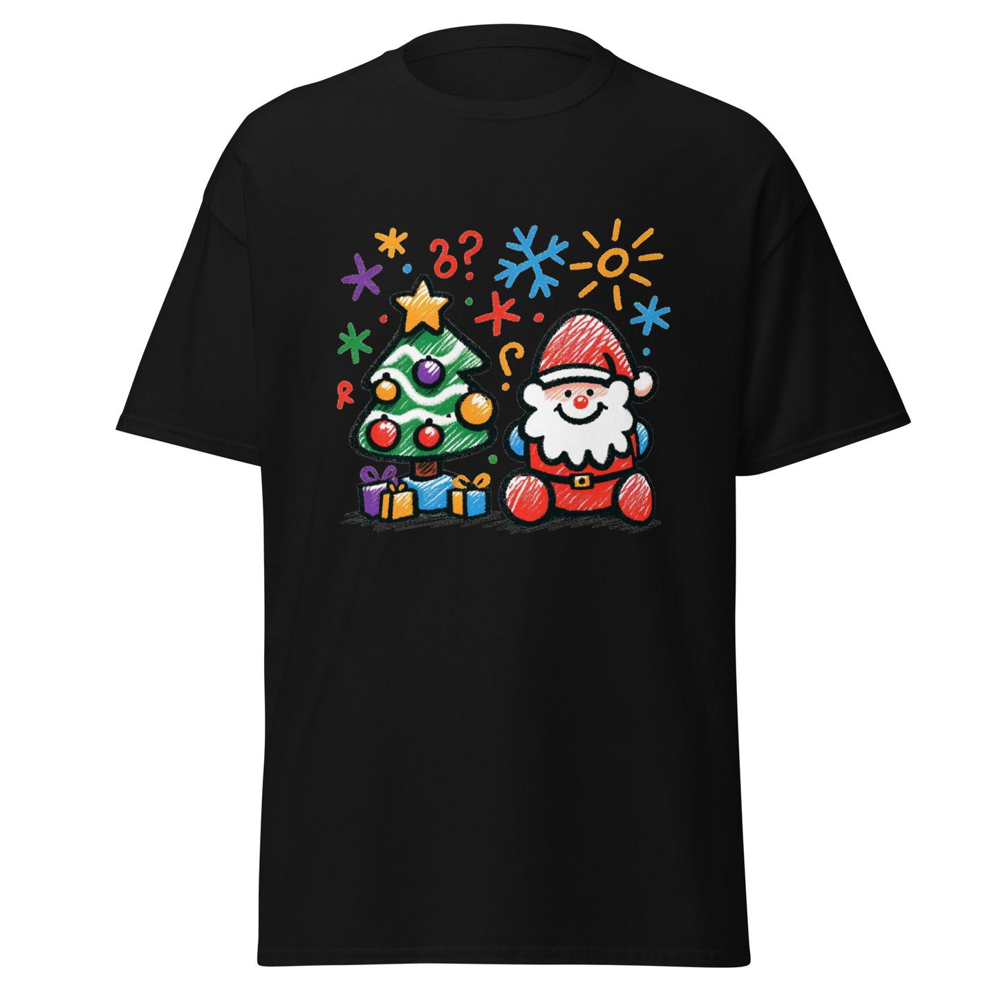 Crayon Santa