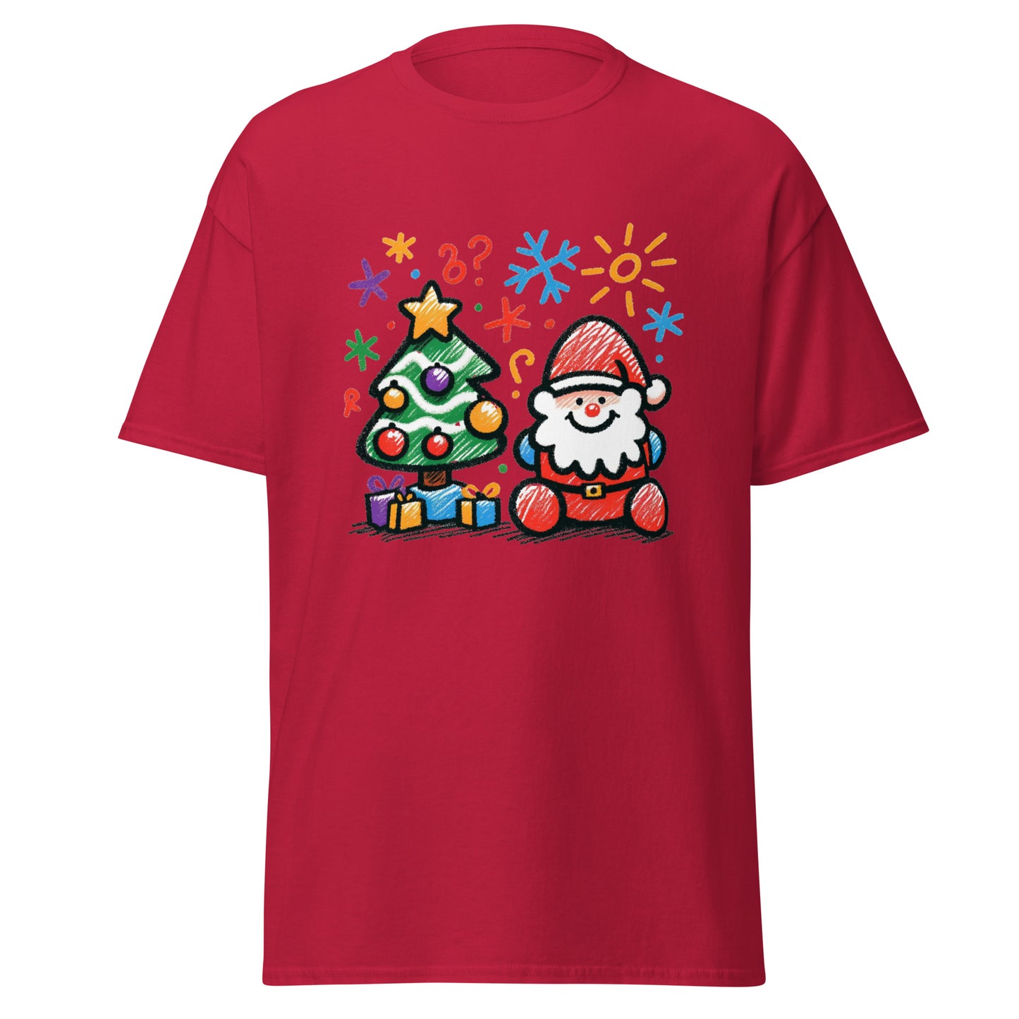Crayon Santa