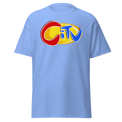 Carolina blue CITV retro TV nostalgia T-shirt, front view