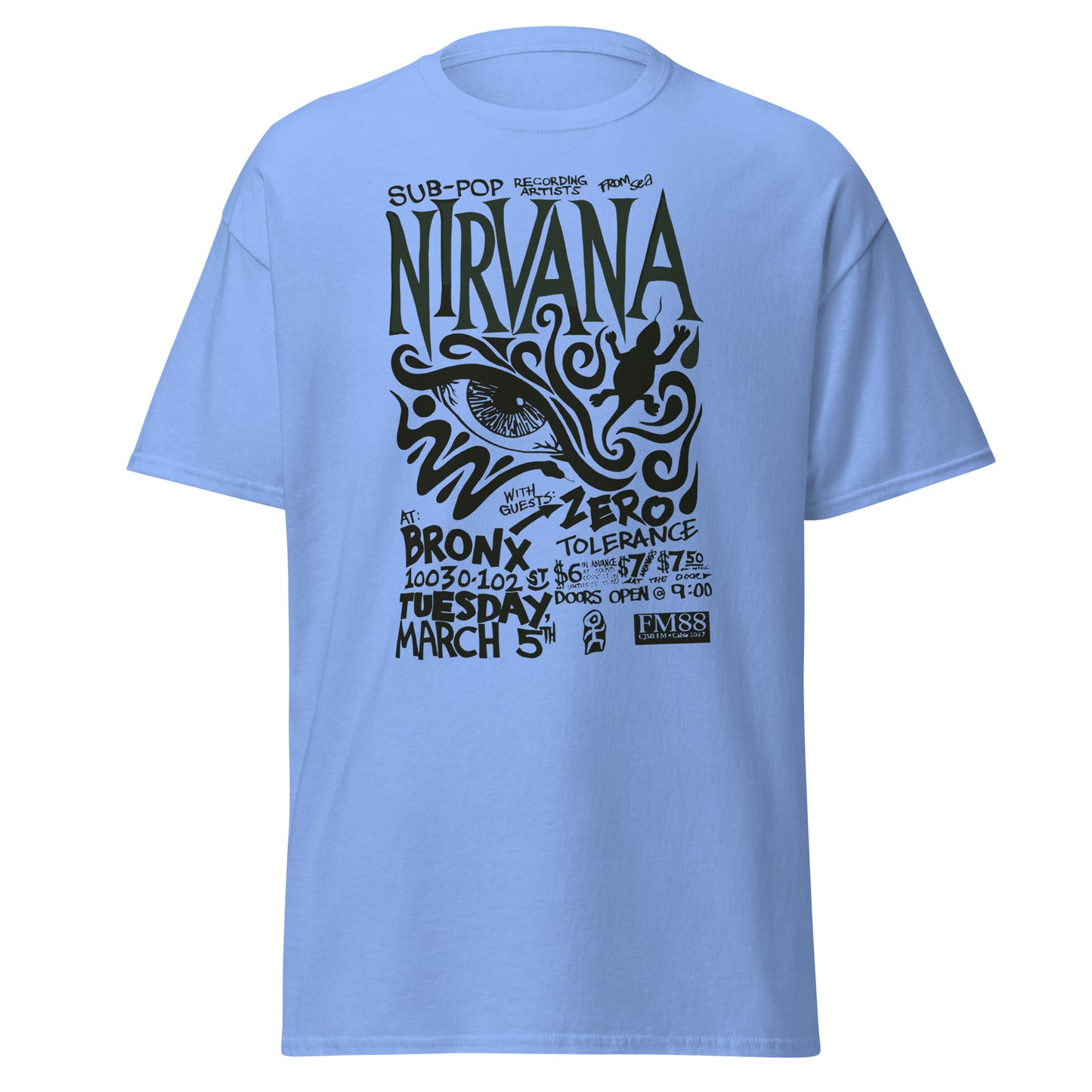 Nirvana Gig Poster