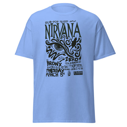 Nirvana Gig Poster