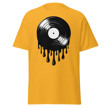 Gold Melting Vinyl T-Shirt, front view