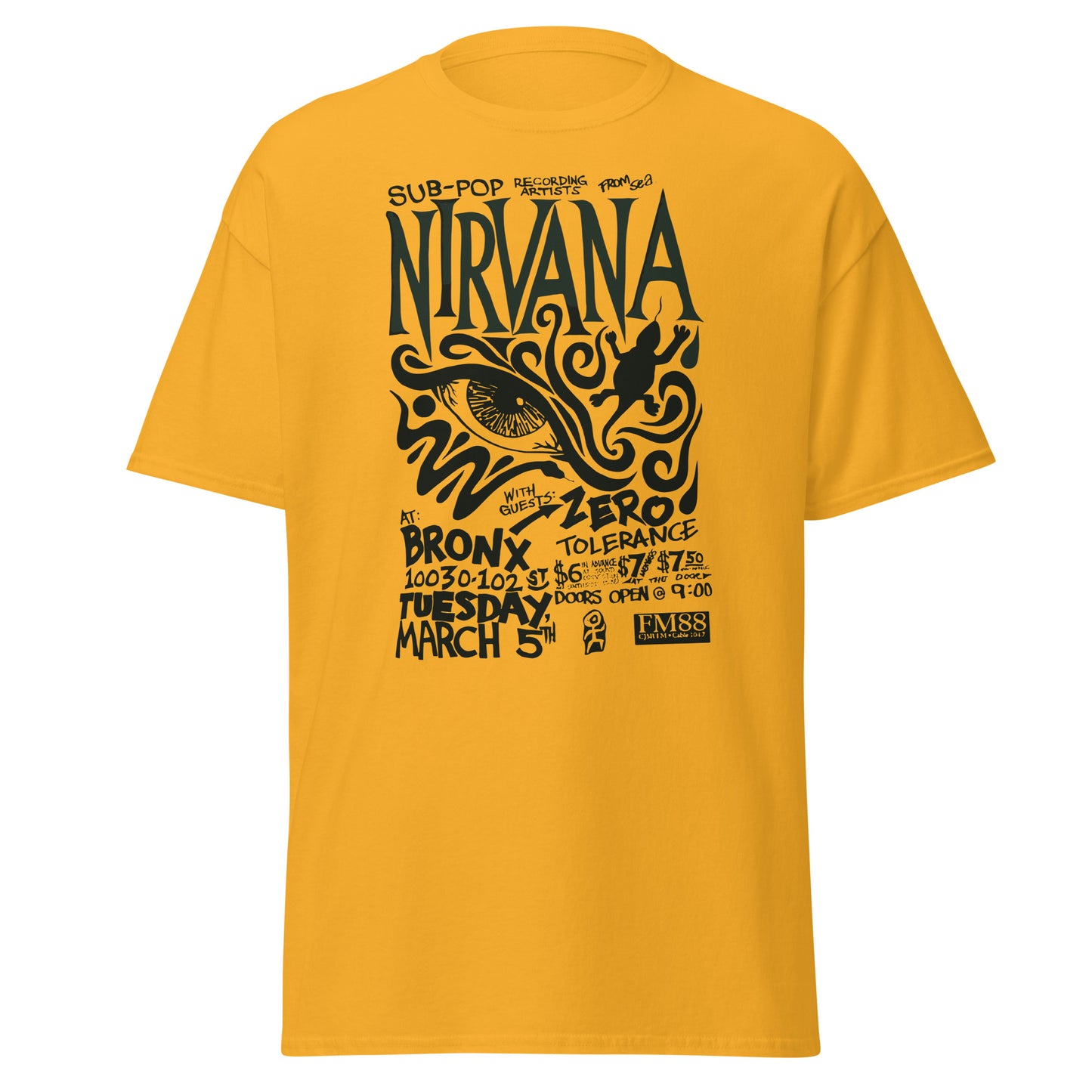 Nirvana Gig Poster