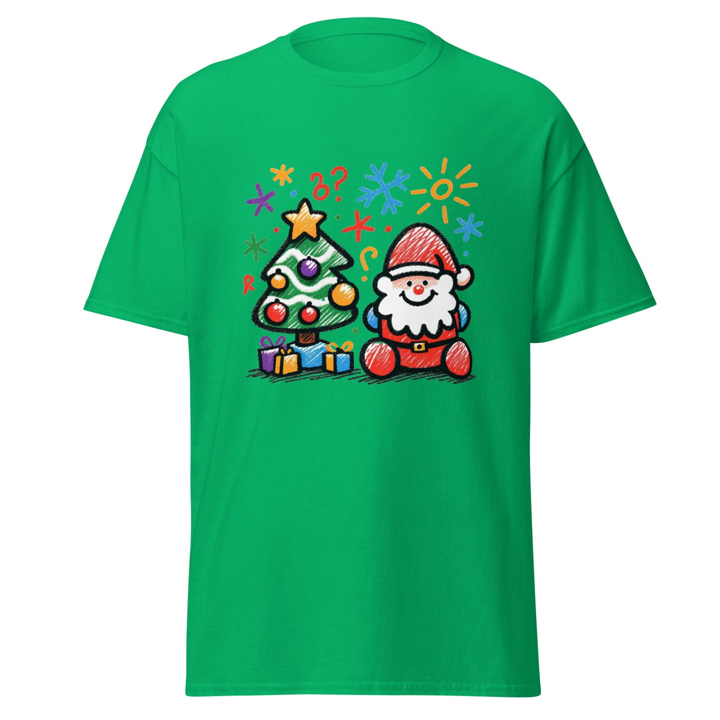 Crayon Santa