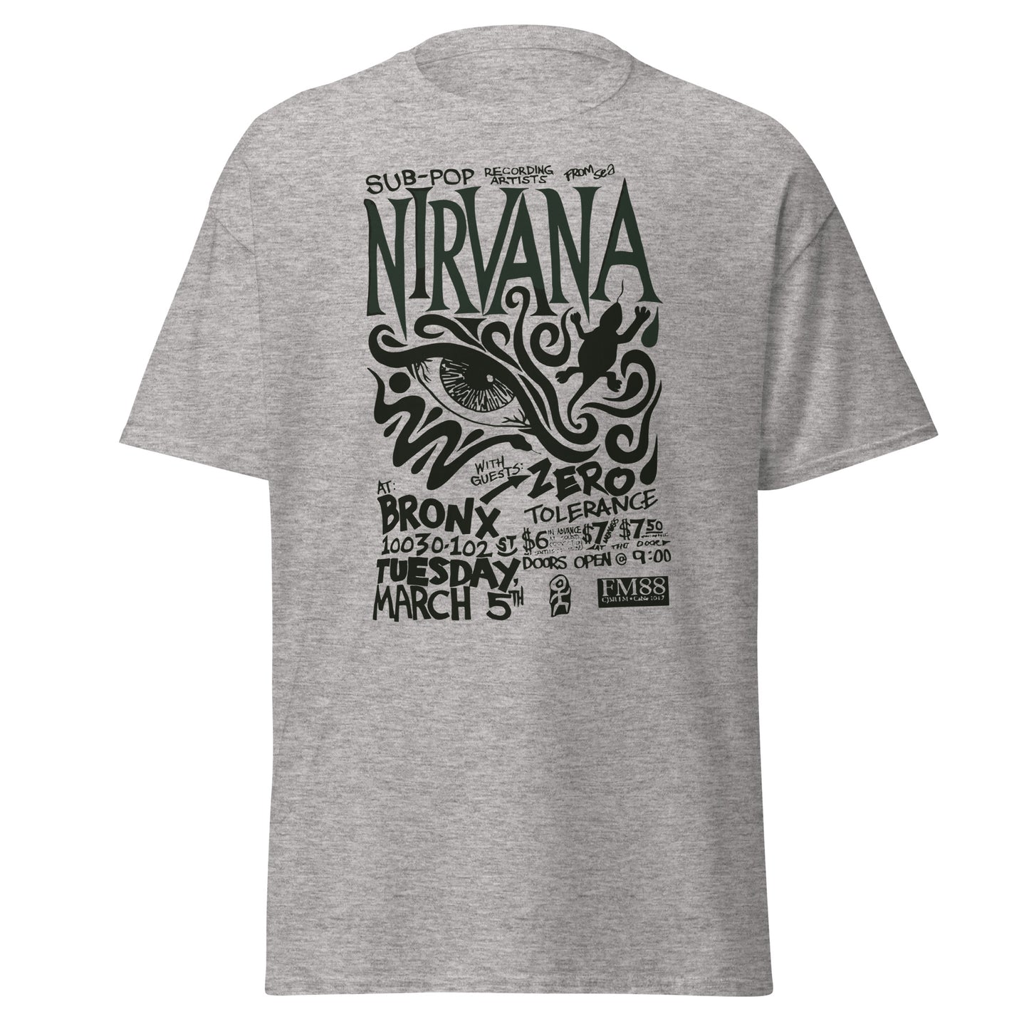 Nirvana Gig Poster