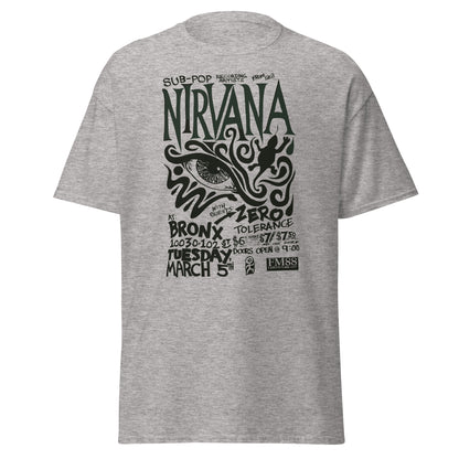 Nirvana Gig Poster