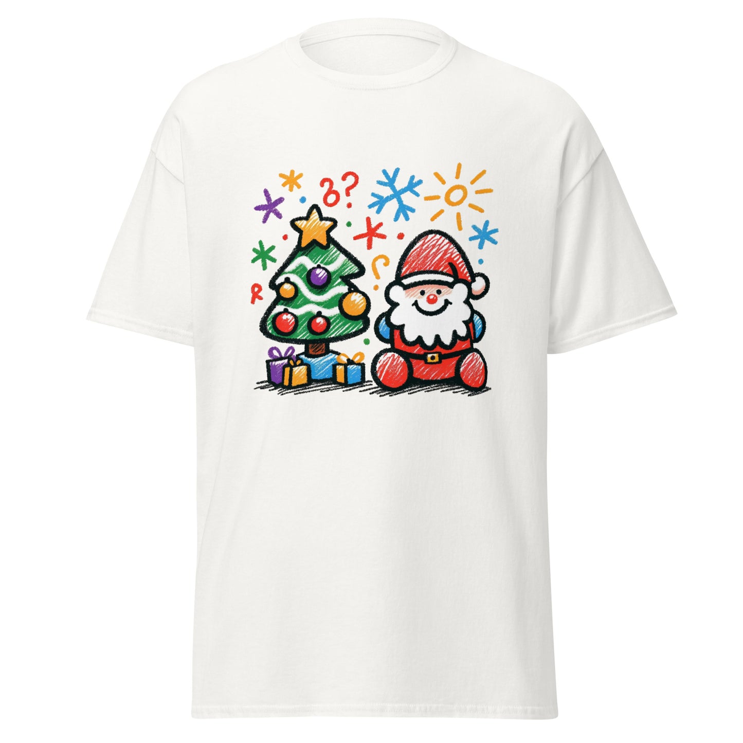 Crayon Santa