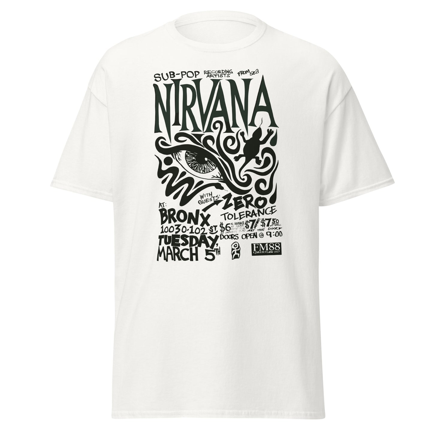 Nirvana Gig Poster