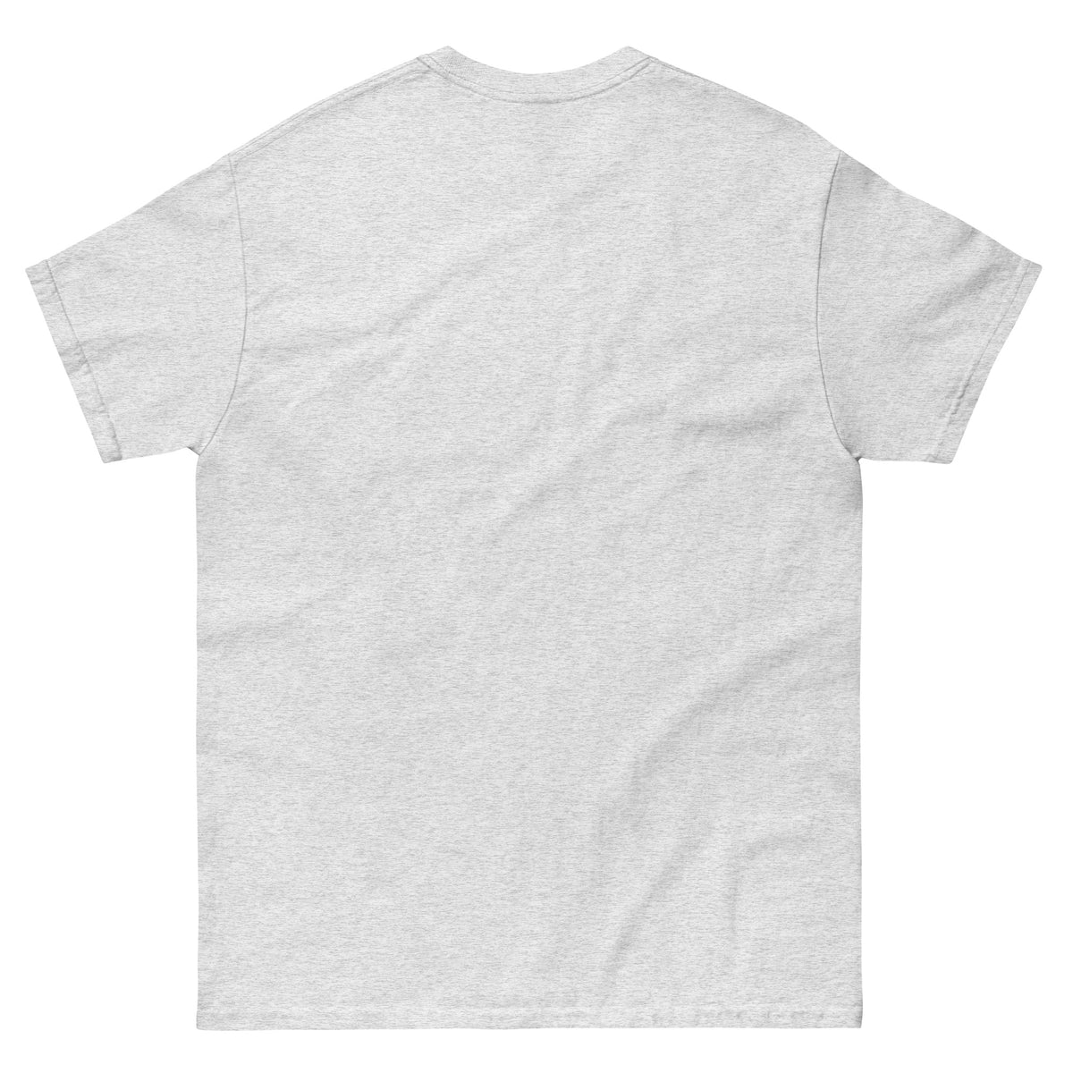 Ash Vintage Style Baseball T-Shirt, back view