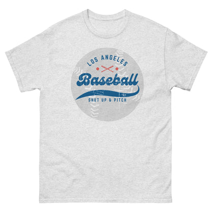 Ash Vintage Style Baseball T-Shirt, front view