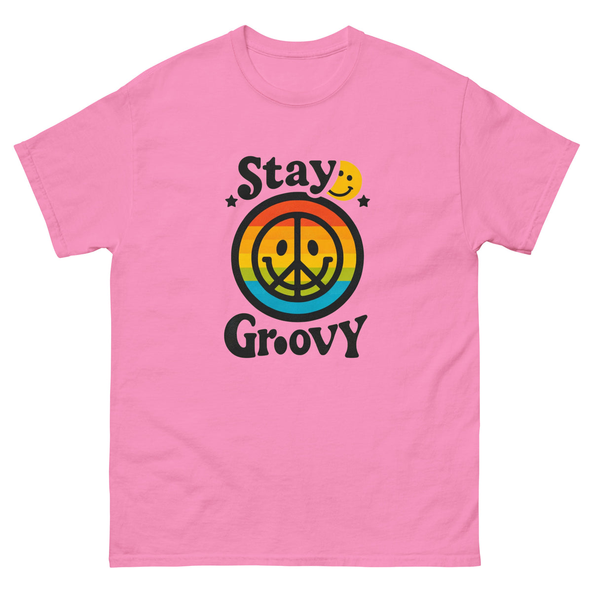 Azalea 70s - Stay Groovy T-Shirt, front view