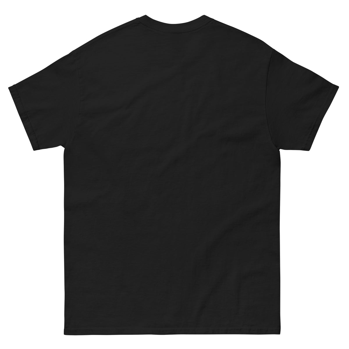 Back view of the black 8-Bit Solar System T-Shirt