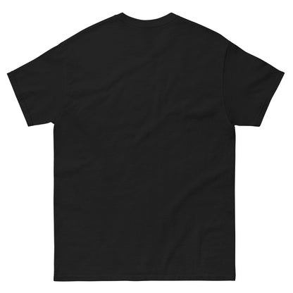 Back view of the black 8-Bit Solar System T-Shirt