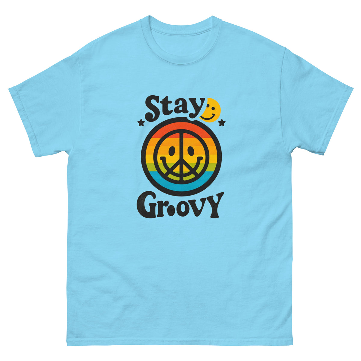 Sky 70s - Stay Groovy T-Shirt, front view