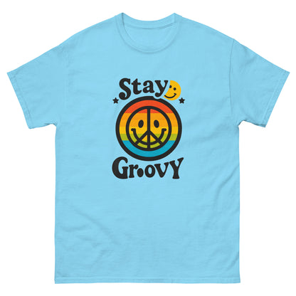 Sky 70s - Stay Groovy T-Shirt, front view