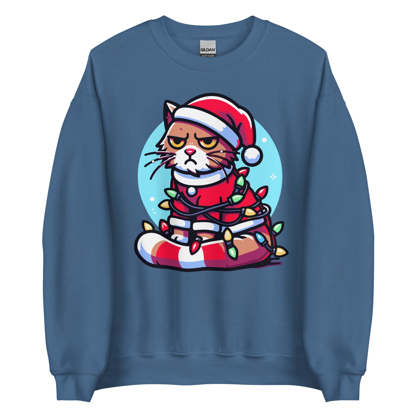 Grumpy Xmas Cat Sweatshirt