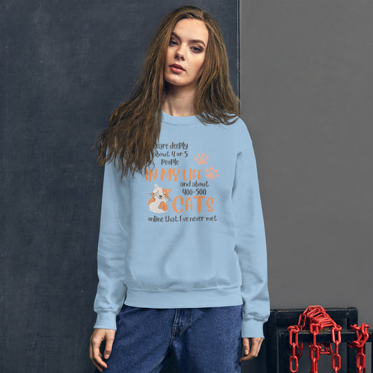 Cat Lover's Sweatshirt