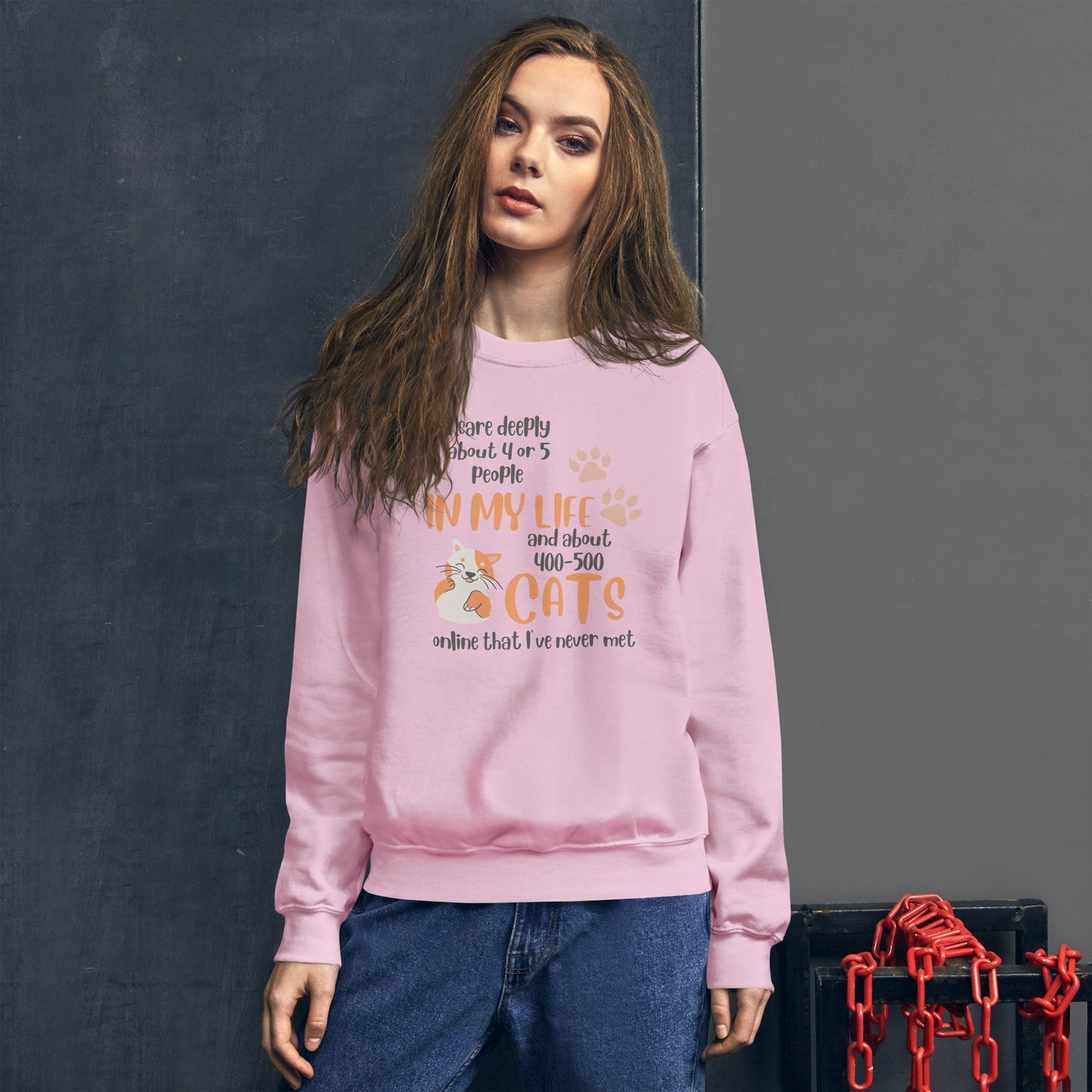 Cat Lover's Sweatshirt