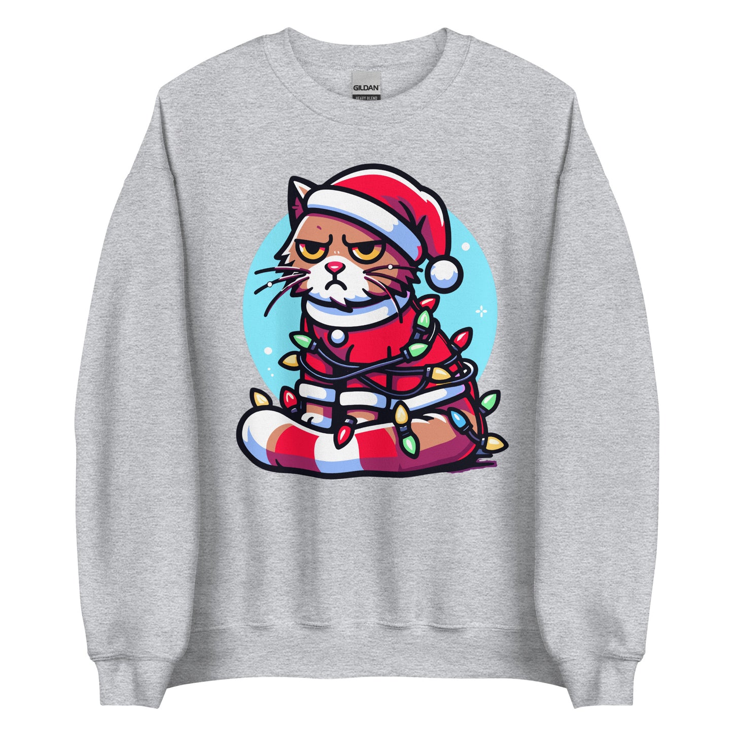 Grumpy Xmas Cat Sweatshirt