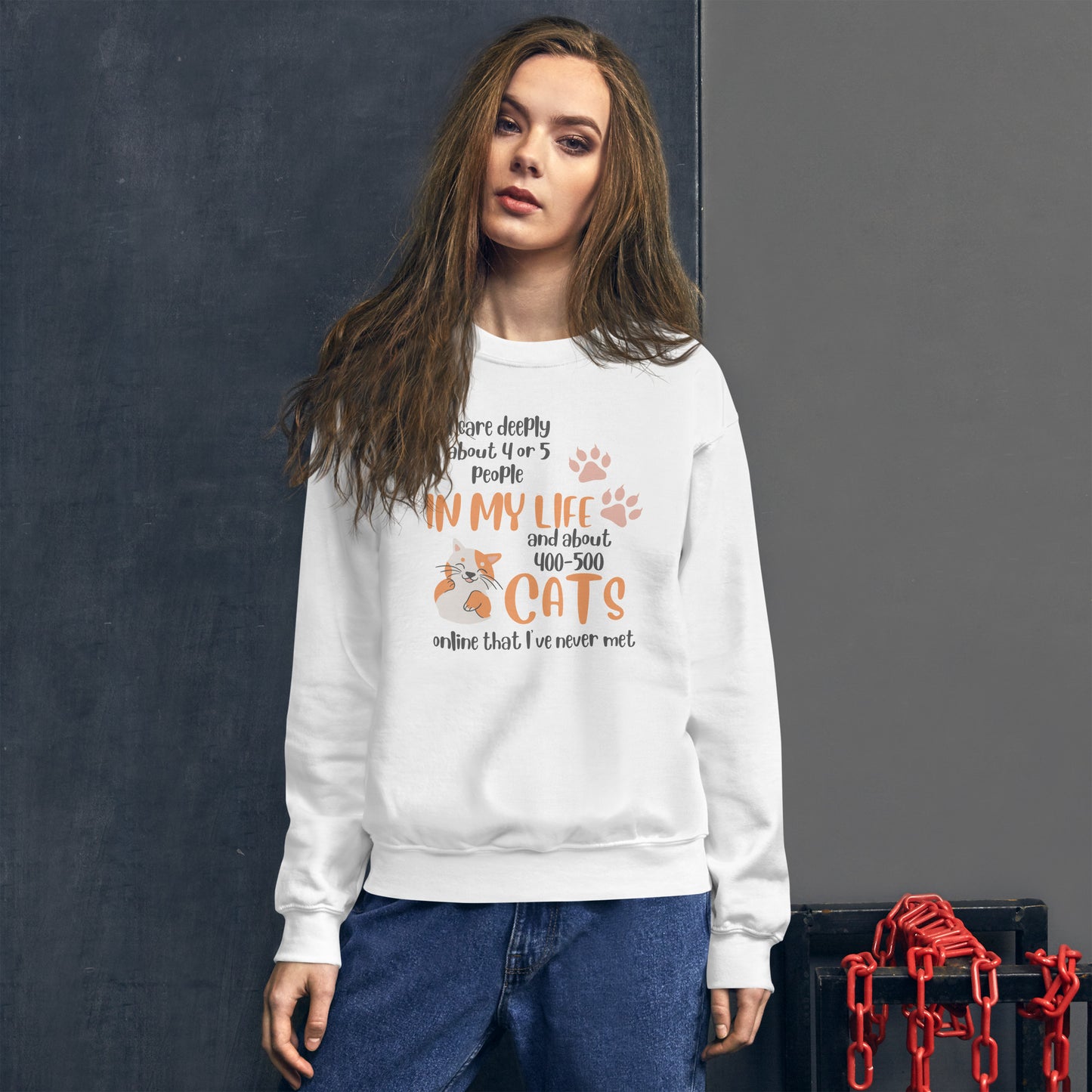 Cat Lover's Sweatshirt