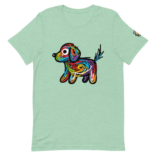 Scribbles - Dog T-shirt
